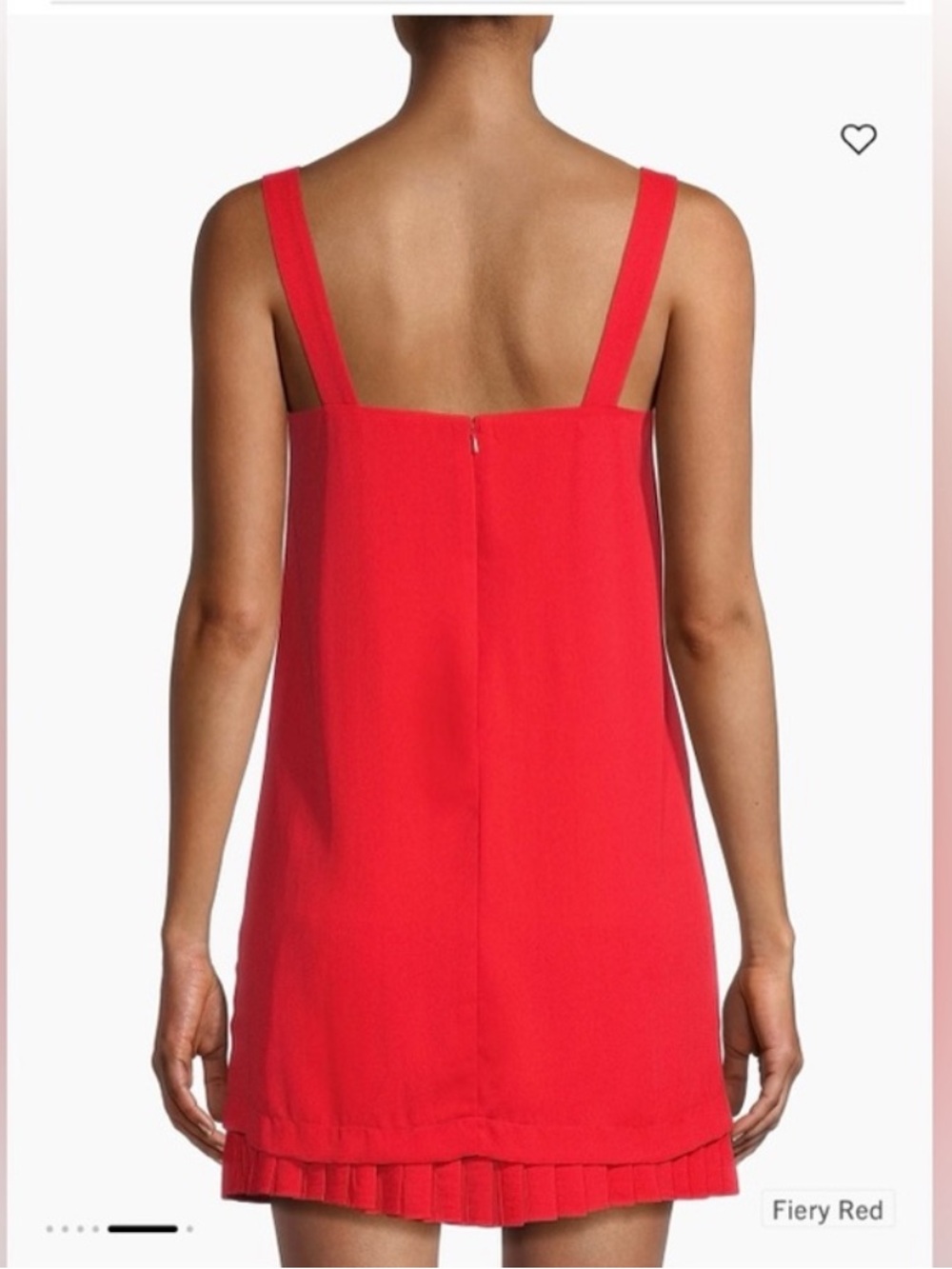 Laundry By Shelli Segal Pleated-Hem Mini Shift Dress - Picture 2 of 7
